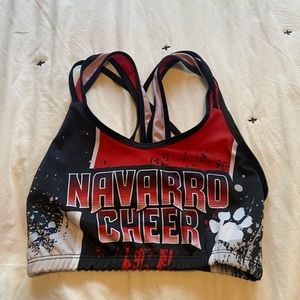 Navarro cheer sports bra